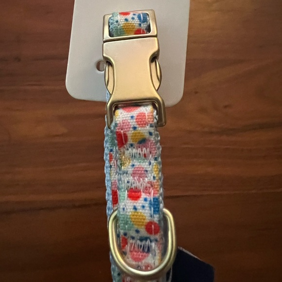 Packed Party confetti dots print dog collar - Picture 2 of 4